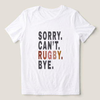 Camiseta Engraçado Rugby Weekender , para o Rugby Mãe, Dom