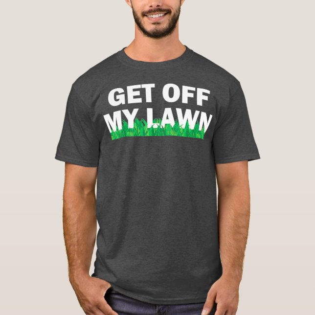 Camiseta Engraçado Sair Da Minha Paisagem De Citação (Frente)
