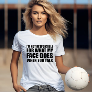 Camiseta Engraçado sarcástico cita humor sarcasmo introvert