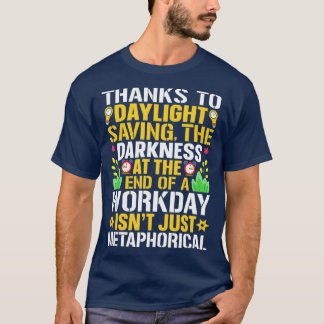 Camiseta Engraçado Sarcástico Cita Obrigados À Luz Do Dia S