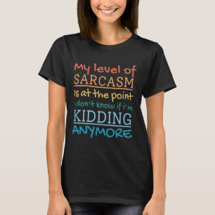 Camiseta Engraçado Sarcástico Dizendo Humor Sarcástico Meu