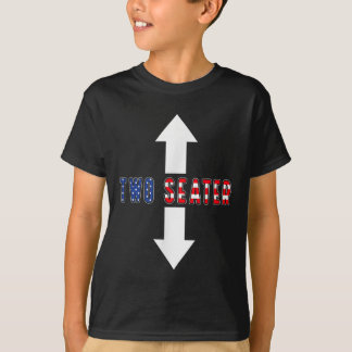 Camiseta Engraçado Sarcástico Dois Assentos 4 de julho Me A