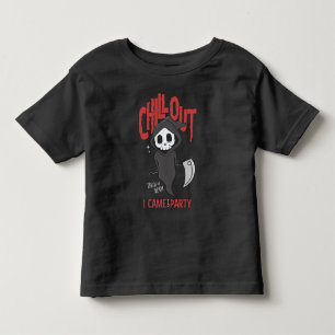 Camiseta Engraçado Sarcástico GrimReaper Figurino de Festa