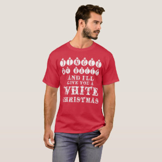 Camiseta Engraçado Sarcástico Jingle My Balls White Christm