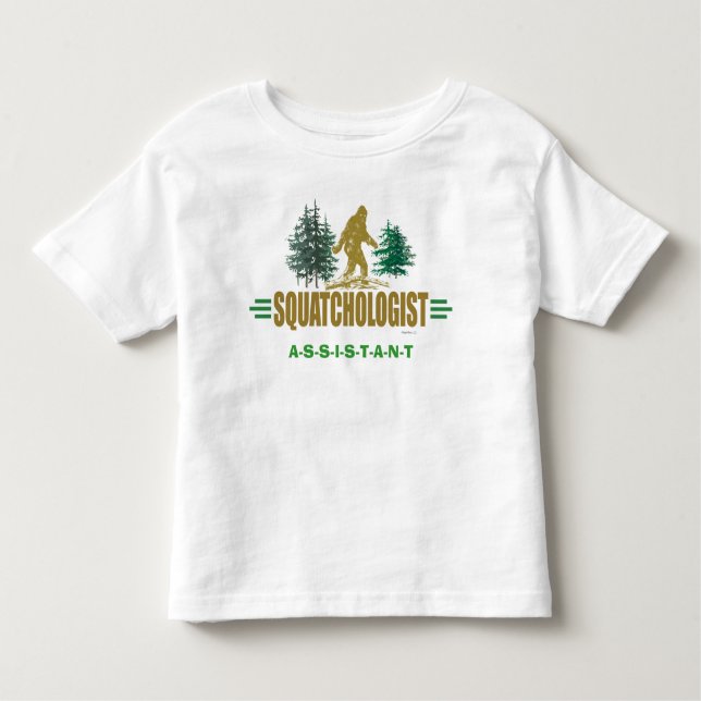 Camiseta Engraçado, Sasquatch Hunter's (Frente)