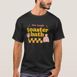 Camiseta Engraçado Say - viva risada em Design de banho de