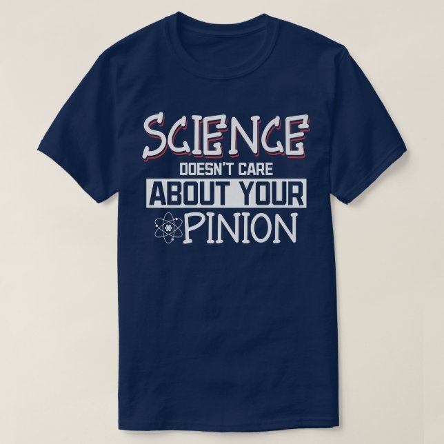 Camiseta Engraçado Science Sarcasm Premium (Frente do Design)