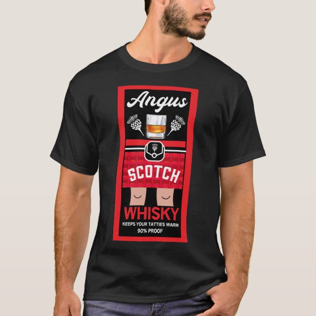Camiseta Engraçado Scotch Whisky (Frente)