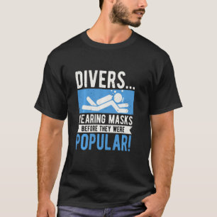Camiseta Engraçado Scuba Mergulhando Mergulhadores Oceânico