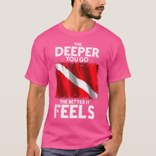 Camiseta Engraçado Scuba Mergulhando O Mergulhador Mais Pro