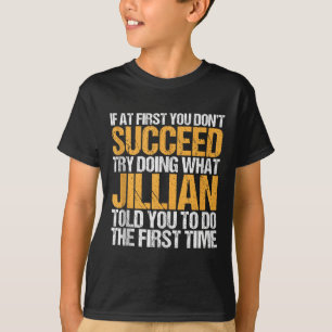 Camiseta Engraçado Se No Início Você Não Tem Sucesso Tente