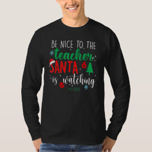 Camiseta Engraçado, Seja Bonito. Os Papais noeis Estão A Ve
