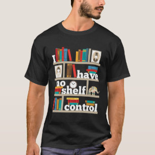 Camiseta Engraçado Sem Autocontrole Lendo Bookworms