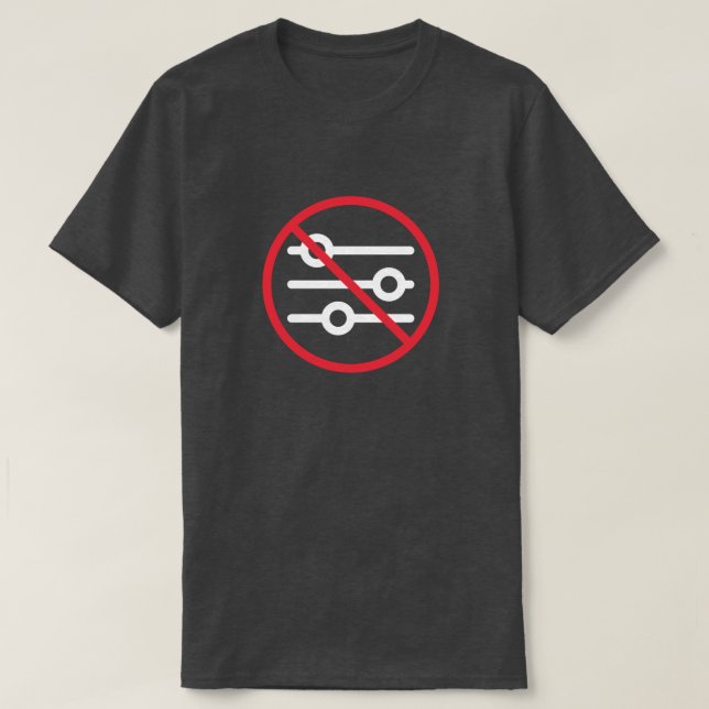 Camiseta Engraçado Sem Filtro (Frente do Design)