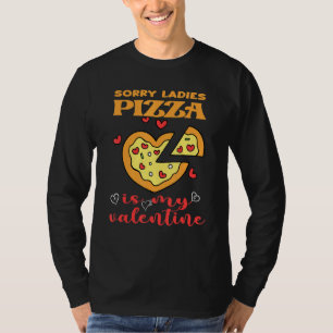 Camiseta Engraçado, Senhoras Pizza É Meu Namorados De Namor