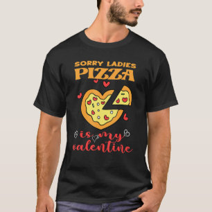 Camiseta Engraçado, Senhoras Pizza É Meu Namorados De Namor