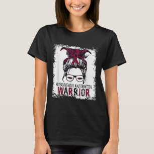 Camiseta Engraçado Sensibilização para Malformações Arterio