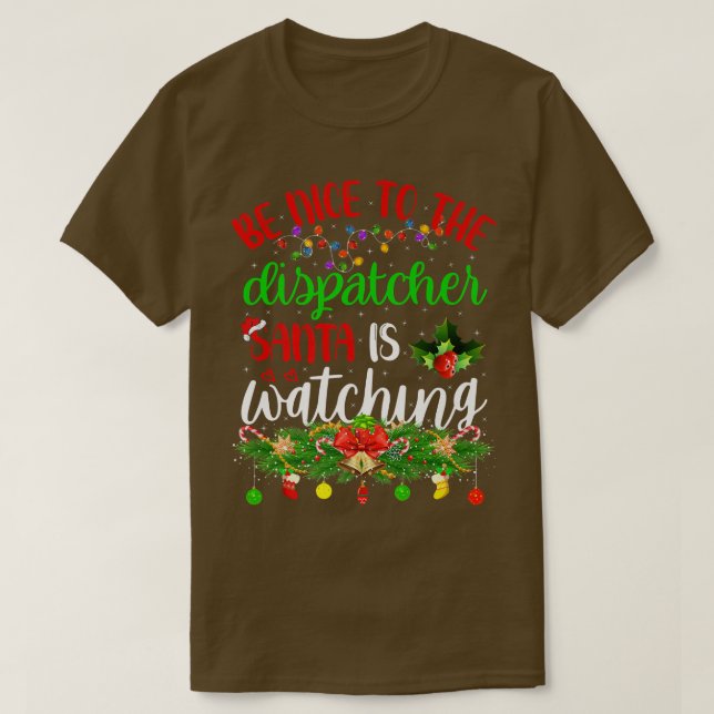 Camiseta Engraçado Ser Bom Para Os Papais noeis De Dispatch (Frente do Design)