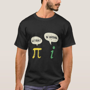 Camiseta Engraçado Ser Real, Racional Geek De Professor De