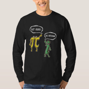 Camiseta Engraçado Ser Real, Racional Geek De Professor De