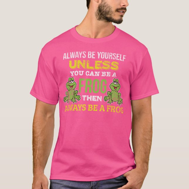 Camiseta Engraçado Ser Você Mesmo A Não Ser Que Possa Ser U (Frente)