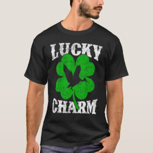 Camiseta Engraçado Shamrock Folaf Lucky Charm Condor Bird R
