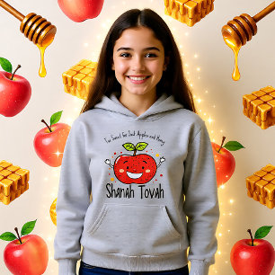 Camiseta 🍎 Engraçado Shanah Tovah com texto personalizado