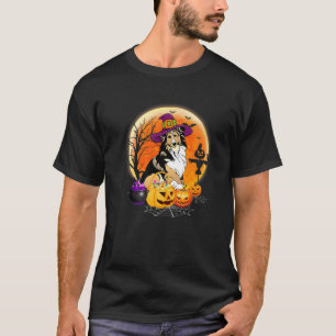 Camiseta Engraçado Shetland Sheepdog Halloween Costume Dog 