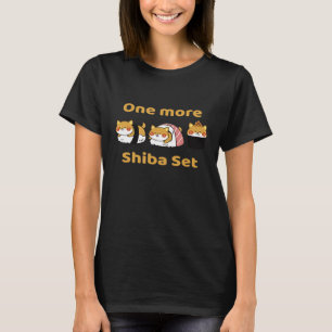 Camiseta Engraçado Shiba Inu Sushi Engraçado Sushi Shiba