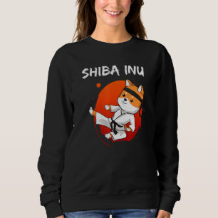 Camiseta Engraçado Shiba Inu Uni Cachorate Karate Sp