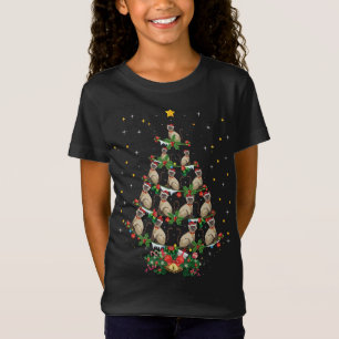 Camiseta Engraçado Siamês Cat Lover Xmas Gift Siamese Cat C