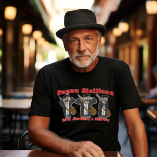 Camiseta Engraçado Siciliano dizendo personagem sou sicilia