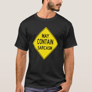 Camiseta Engraçado Sinal Sarcástico de Causa Amor Sarcasmo