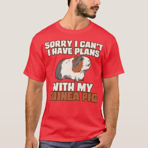 Camiseta Engraçado, Sinto Muito Por Ter Planos Com Minha De