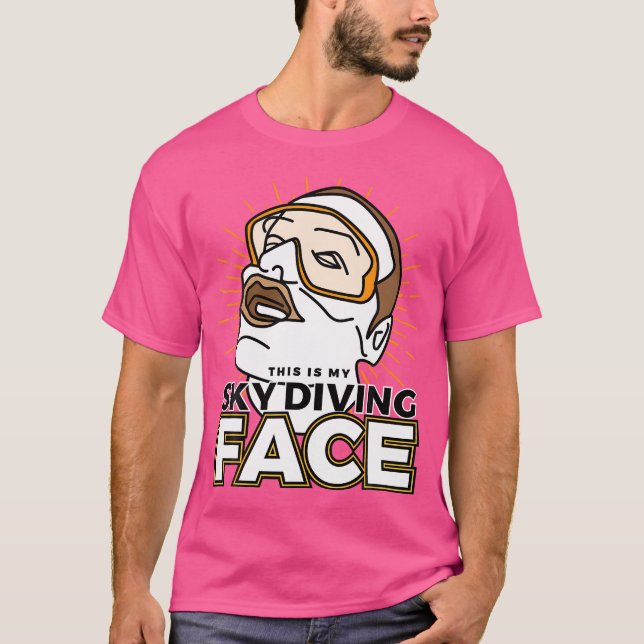 Camiseta Engraçado Skydiving Para Skydivers (Frente)