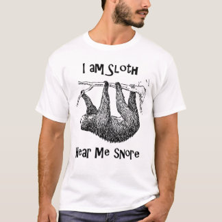 Camiseta Engraçado Sloth