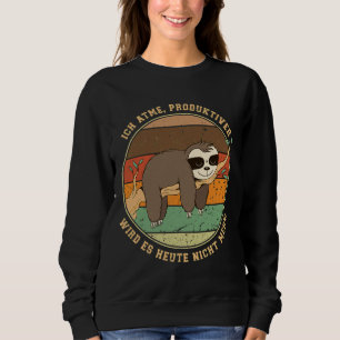 Camiseta Engraçado Sloth Dizendo Que Eu Respiro Isso Não Fi