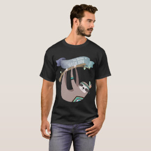 Camiseta Engraçado Sloth - Estou tendo um dia de luto