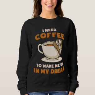 Camiseta Engraçado Sloth Meme Eu Preciso De Café Para Me Ac