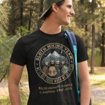 Engraçado Sloth Personalizado Viagem de Campanha d