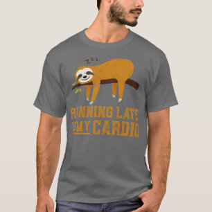 Camiseta Engraçado Sloth, Preguiçoso, Presente Dormindo
