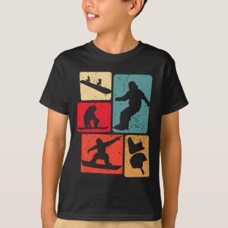 Camiseta Engraçado Snowboard Lover Snowboarder Esportes de 