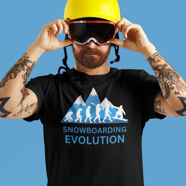 Camiseta Engraçado Snowboard Snowboard (Funny Snowboarding Shirt)