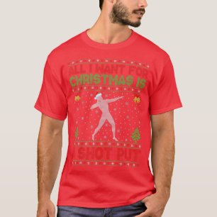 Camiseta Engraçado, Só Quero Um Atirado De Natal