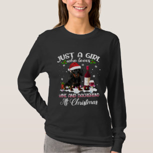 Camiseta Engraçado, Só Uma Menina Que Ama Cristo De Vinho.