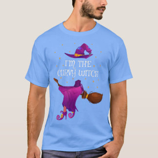 Camiseta Engraçado Sou A Bruxa Curvy Halloween 4530453