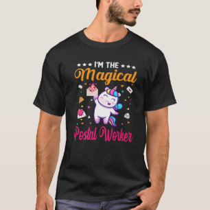 Camiseta Engraçado, sou a MÁGICA PÓS-TRABALHADORA.