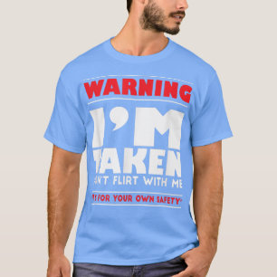 Camiseta Engraçado sou levado para homens ou mulheresNão fl