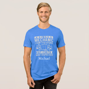 Camiseta Engraçado, sou um mecânico que não consigo consert