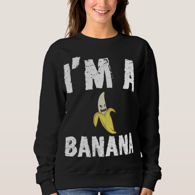 Camiseta Engraçado, sou uma Banana Assustadora (Frente)